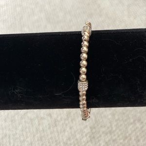 Brighton silver and crystal clasp bracelet!